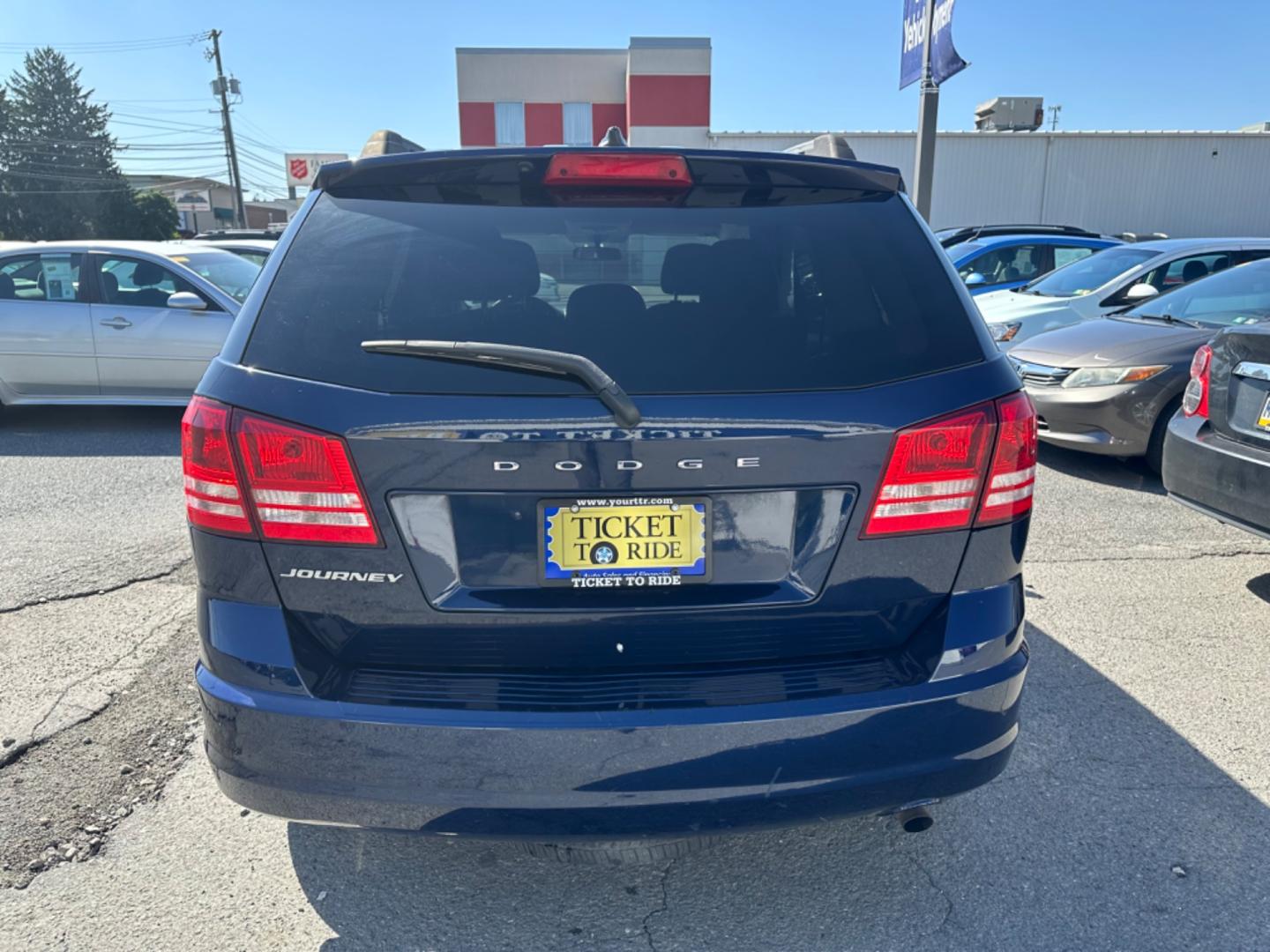 2017 BLUE Dodge Journey SE (3C4PDCAB1HT) with an 2.4L L4 DOHC 16V engine, 4A transmission, located at 1254 Manheim Pike, Lancaster, PA, 17601, (717) 393-9133, 40.062870, -76.323273 - Photo#5